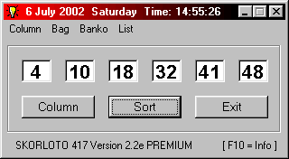 English Version Main Window
